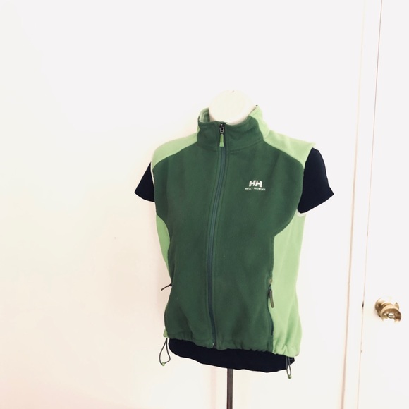 Helly Hansen full zip & pocket color block vest; S - Picture 4 of 7